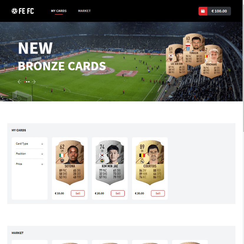 Newsletter Signup (Futbol Kart)